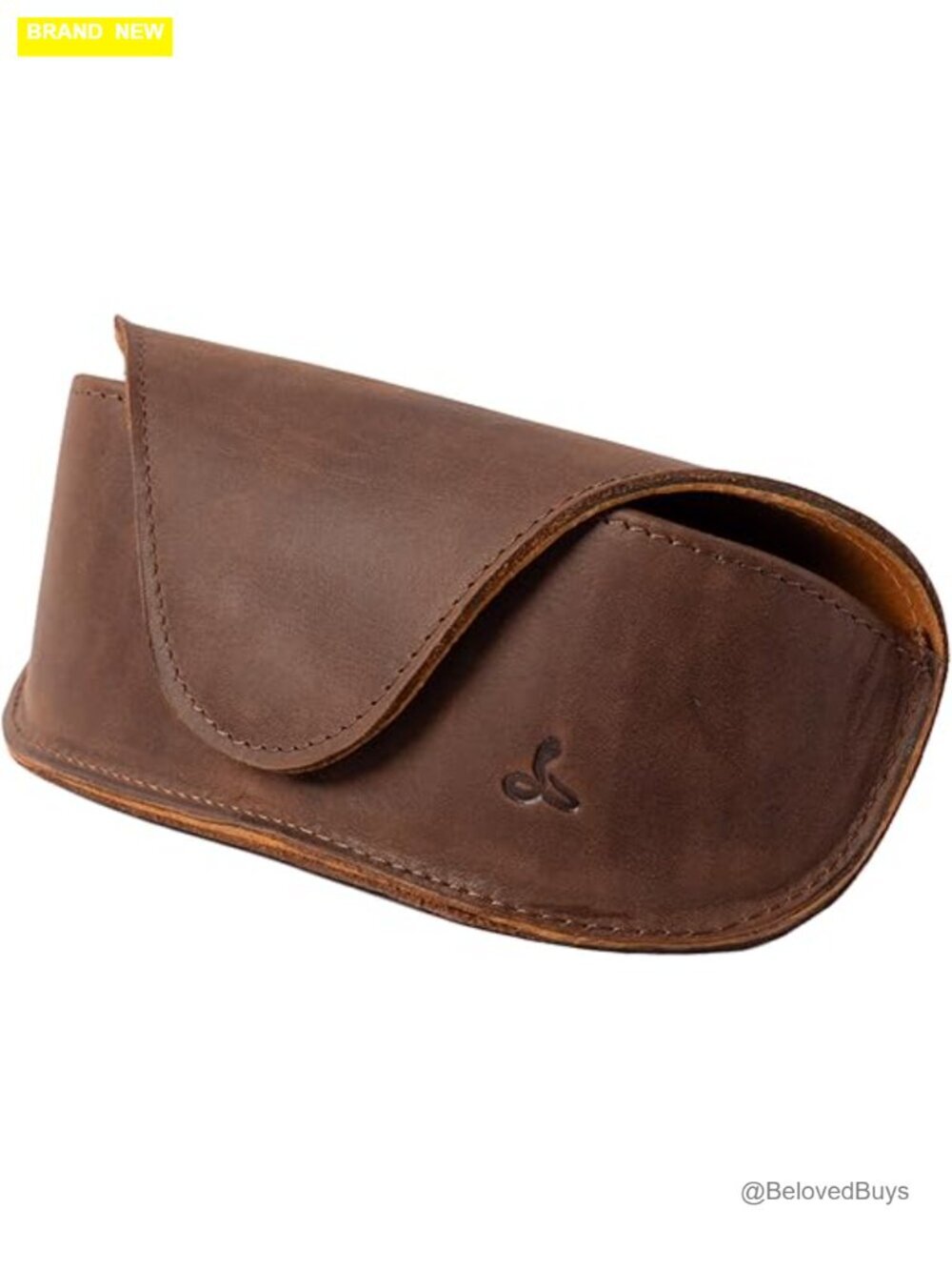Real Leather Glasses Case - Handmade in Europe - Sunglasses Pouch for Men &